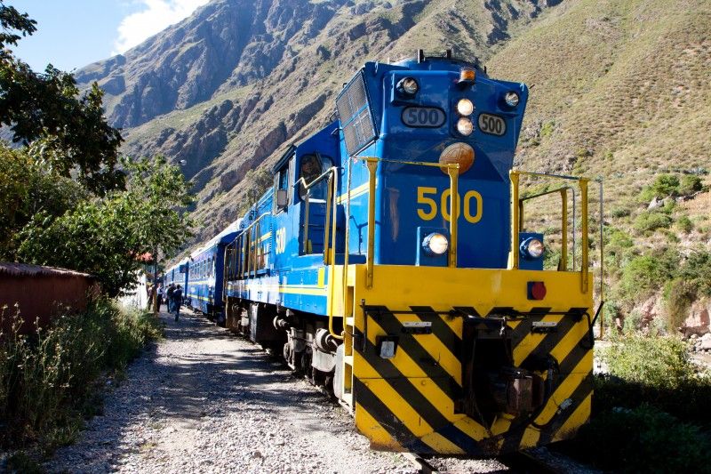 The train to Machu Picchu