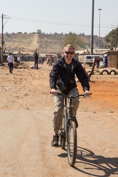 Tim Biking Soweto