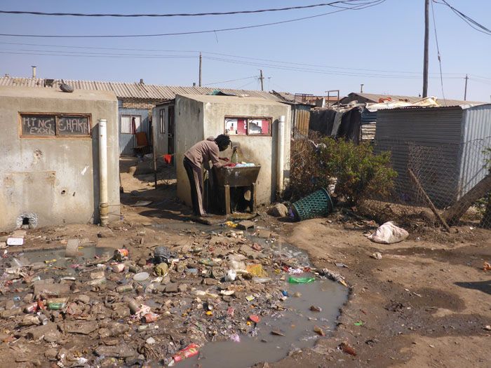 Washing Clothes in Soweto