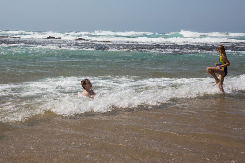 Swimming Indian Ocean