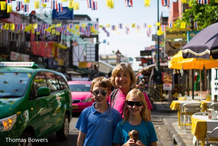 Mom Tyler Kara in Bangkok