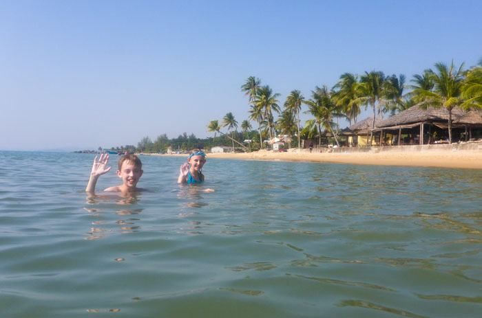 Tyler and Kara at Phu Quoc