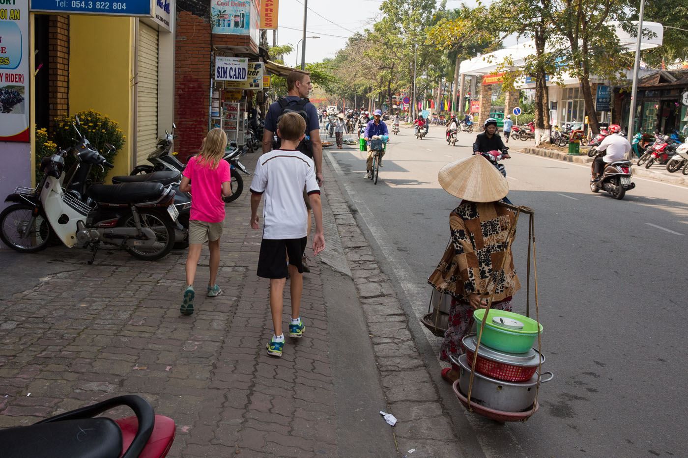 Walking in Hue