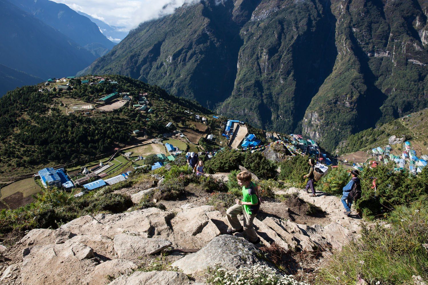 Above Namche