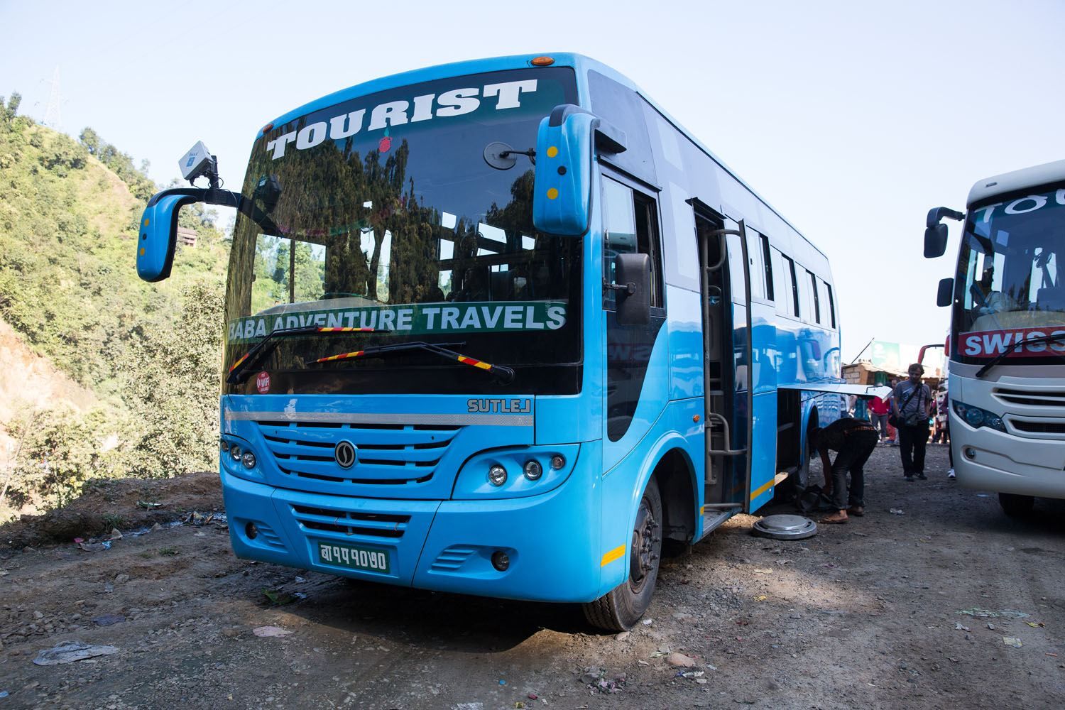 Bus in Nepal