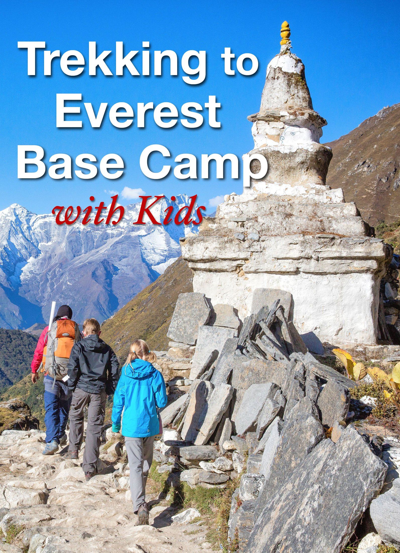 everest base camp with kids