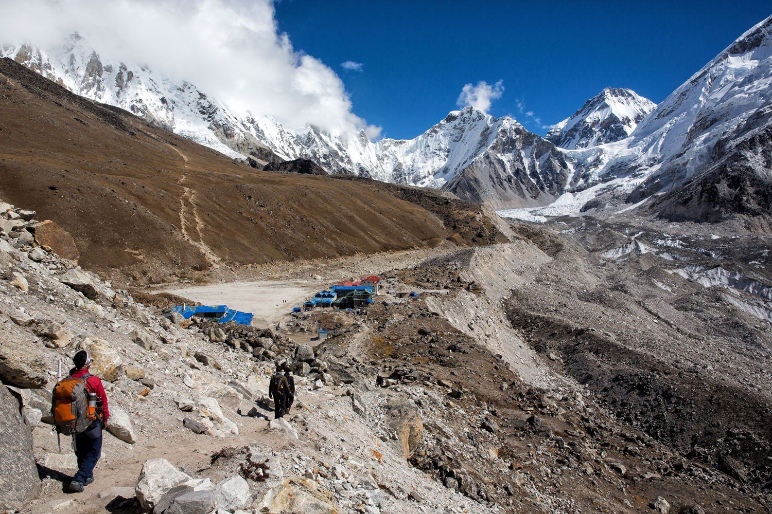 Gorak Shep and EBC everest base camp trek