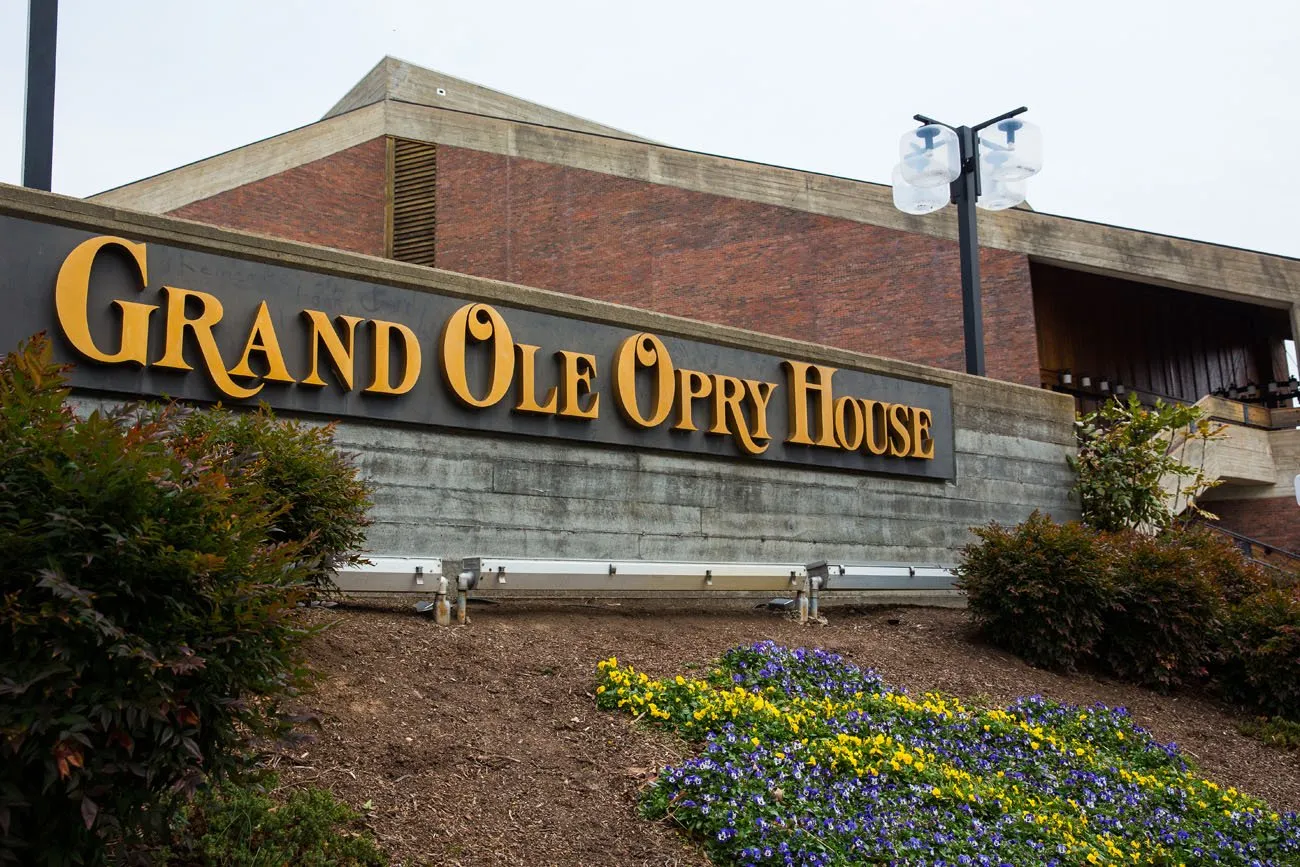 Grand Ole Opry Entrance