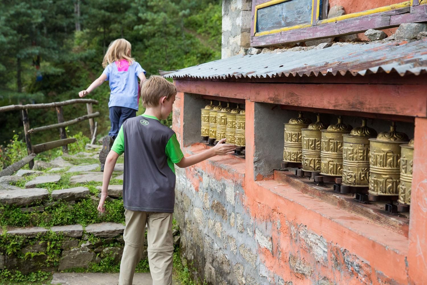 Spinning Prayer Wheels