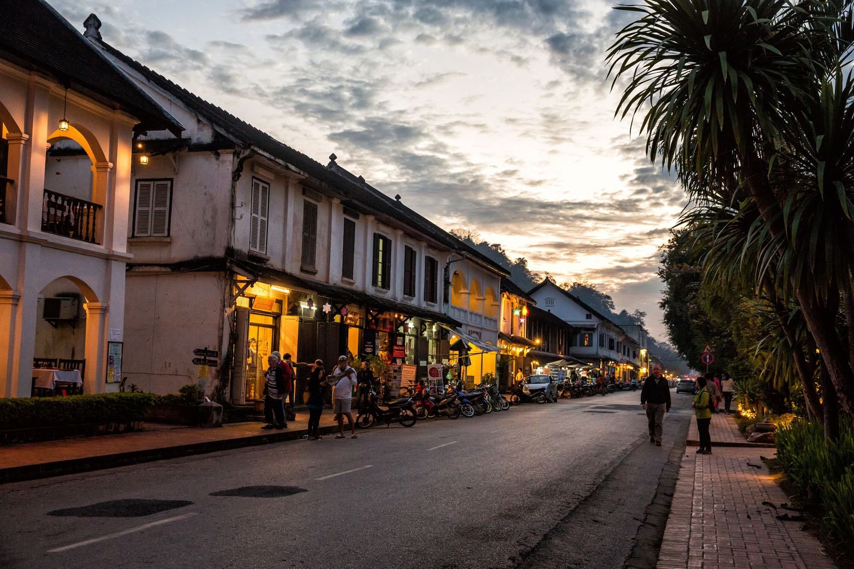 Street in Luang Prabang