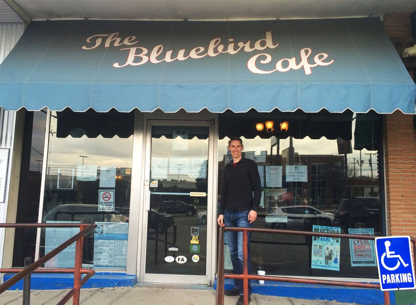 Tim at Bluebird Cafe
