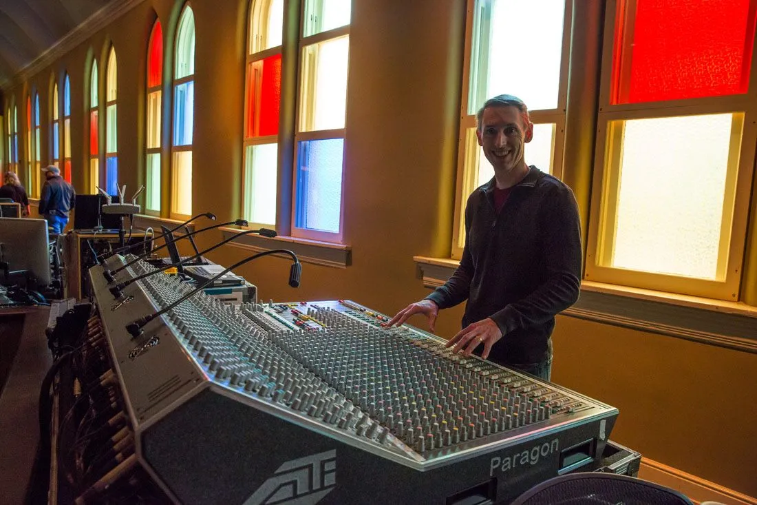 Tim at the Ryman