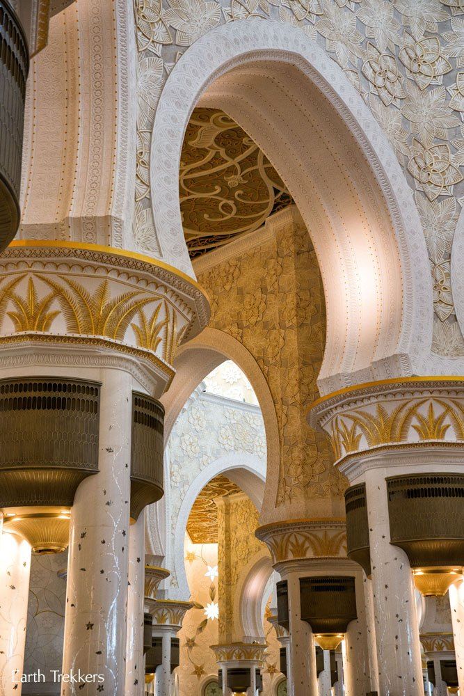 Arches Grand Mosque Abu Dhabi