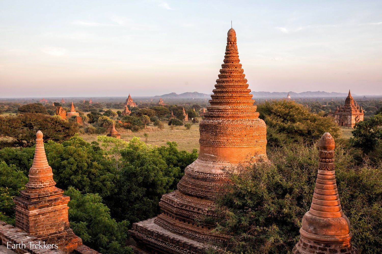 Bagan Myanmar Sunset