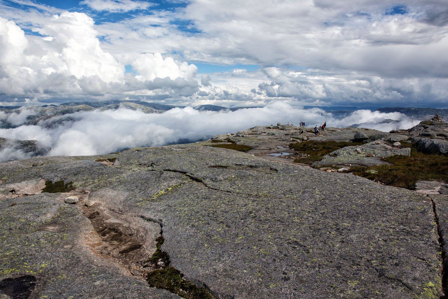 Beautiful View on Kjeragbolten Hike