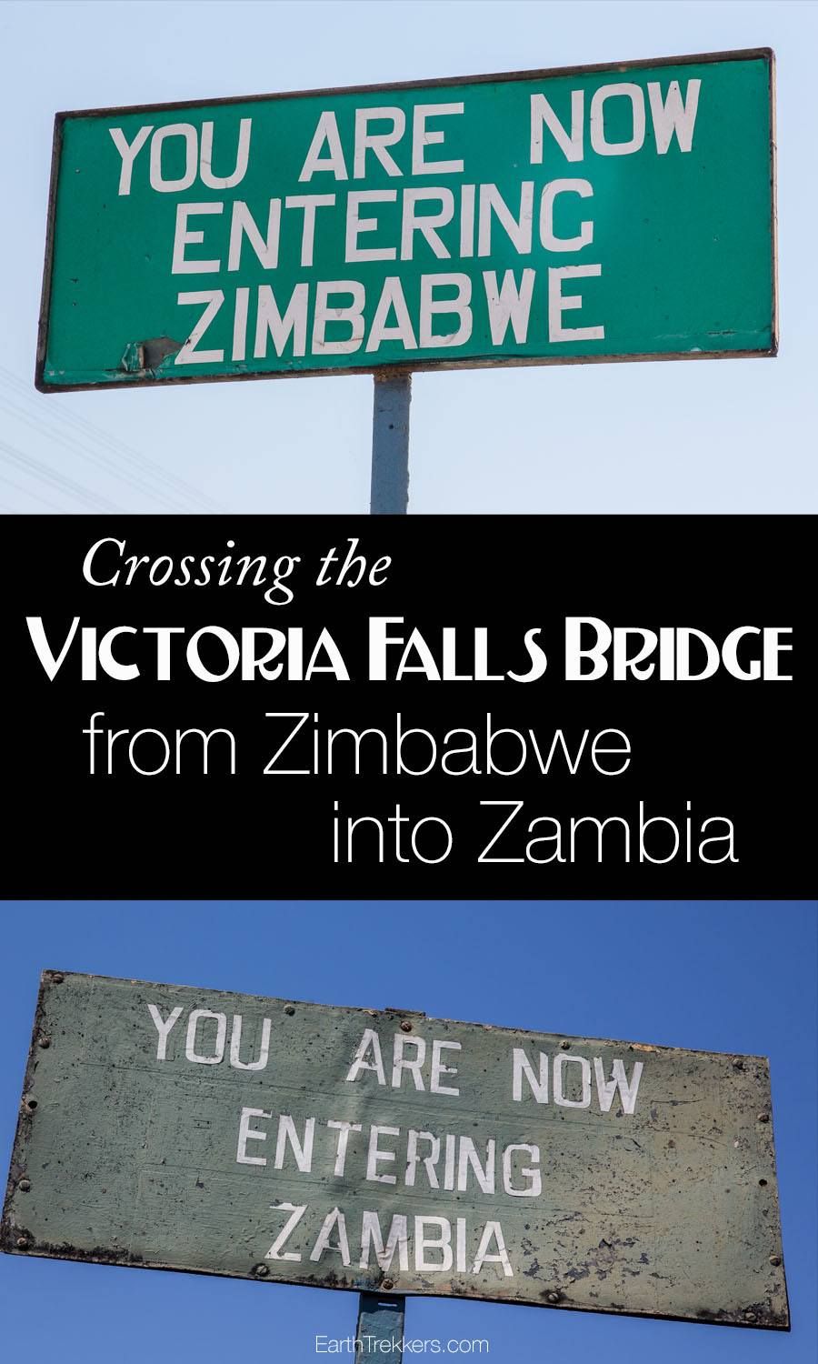 Crossing Zimbabwe into Zambia