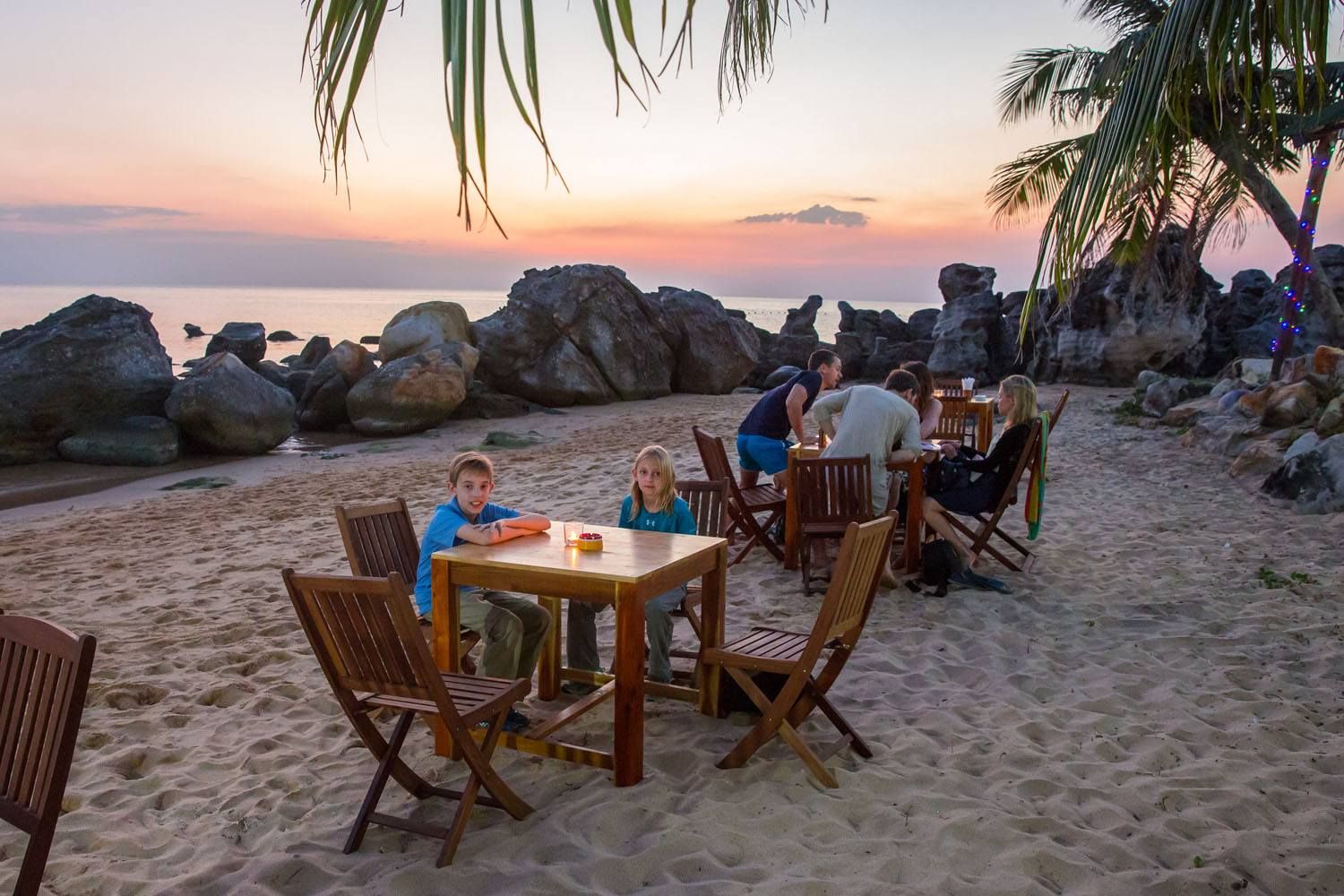 Dinner on the Beach