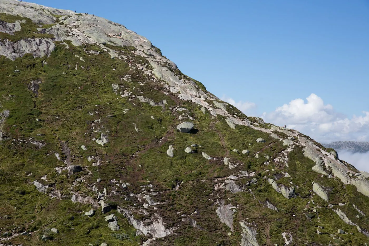 Final Climb to Kjerag