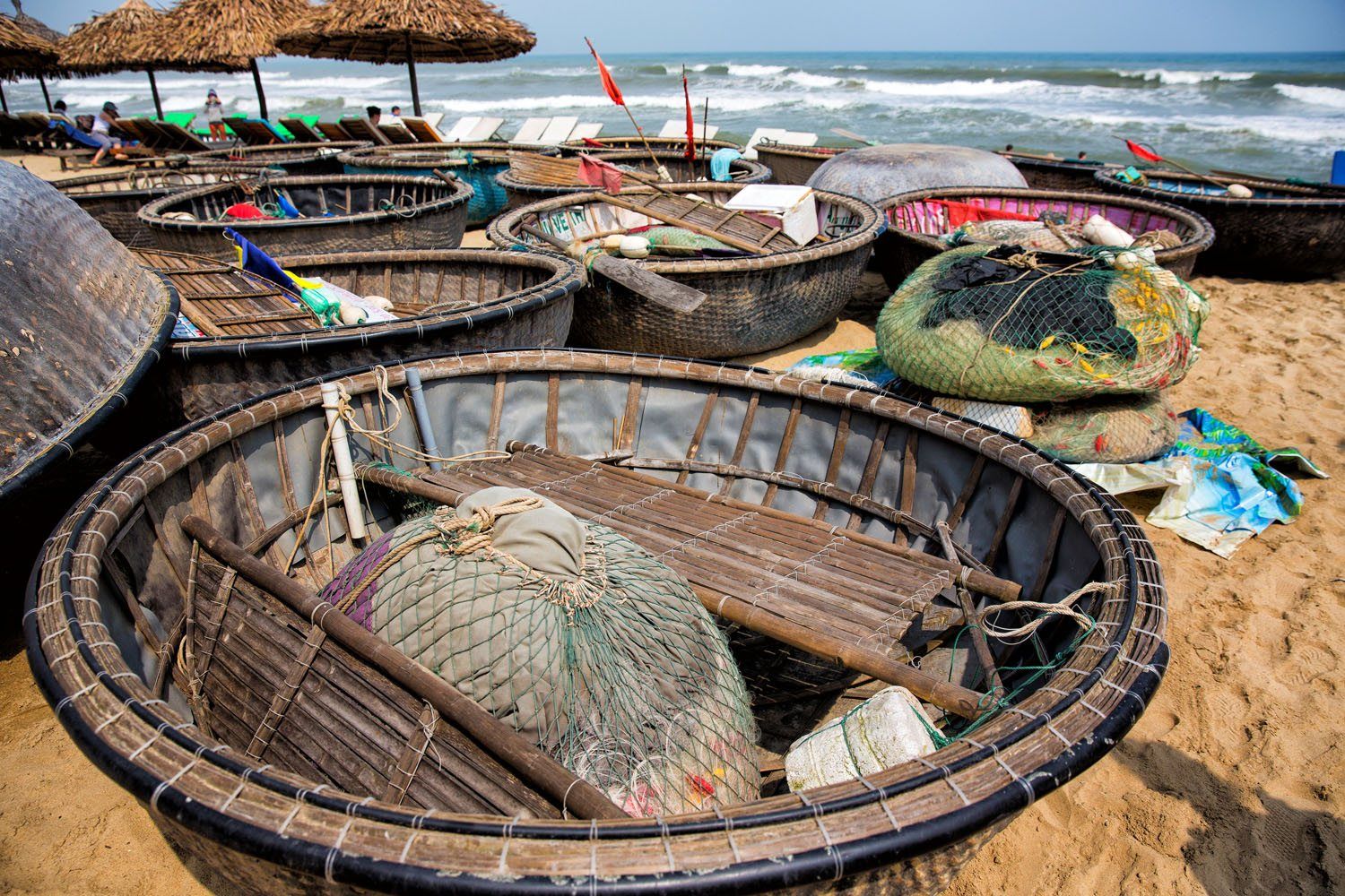 Hoi An Bamboo Fishing Boats