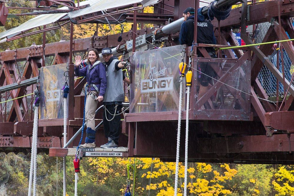 Julie Bungy Jumping