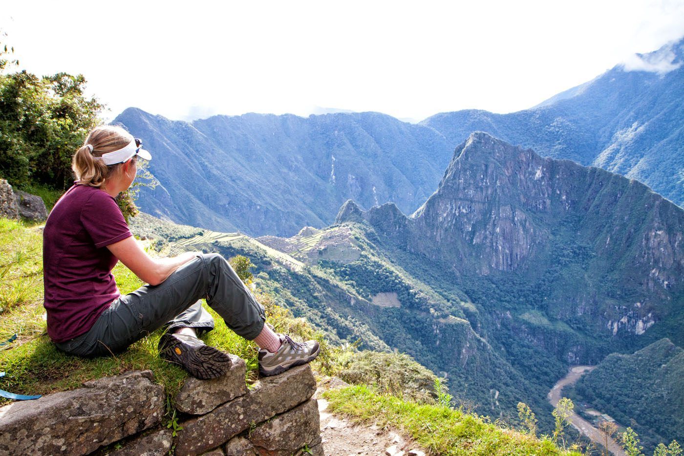 Julie Rivenbark at Machu Picchu