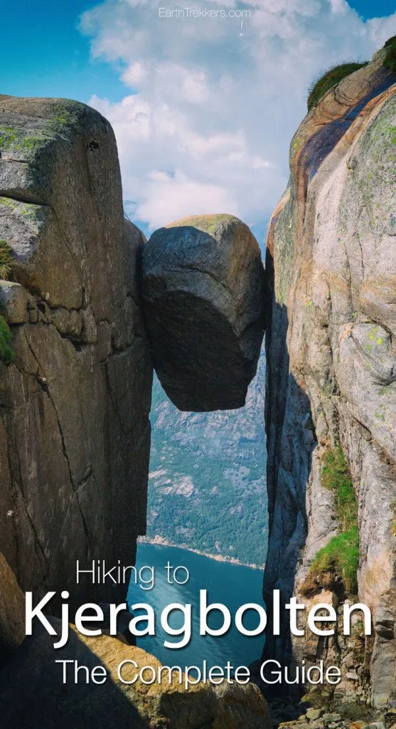 The complete guide to hiking Kjeragbolten, Norway.