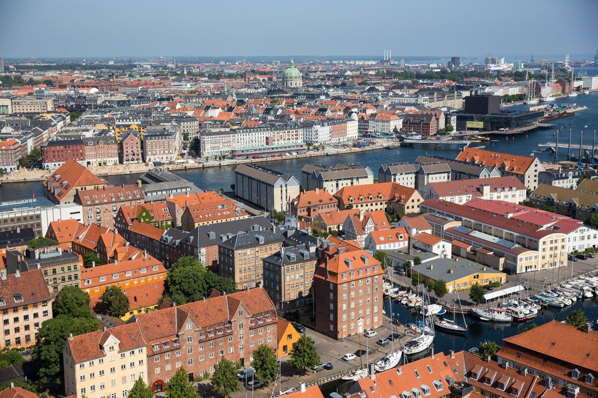 Overlooking Copenhagen