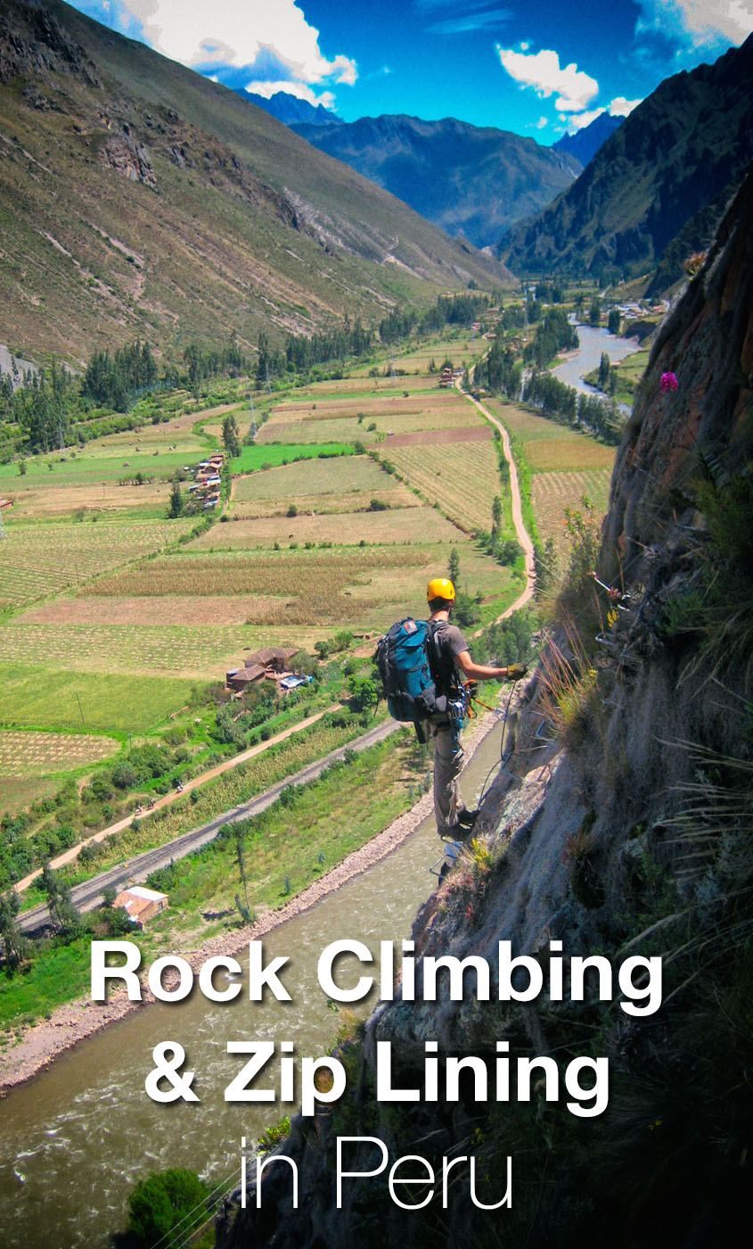 Rock Climbing and Zip Lining Peru