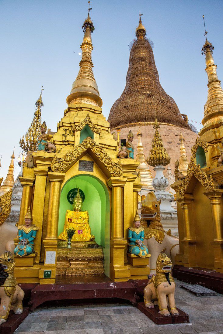 Shwedagon Pagoda Temples