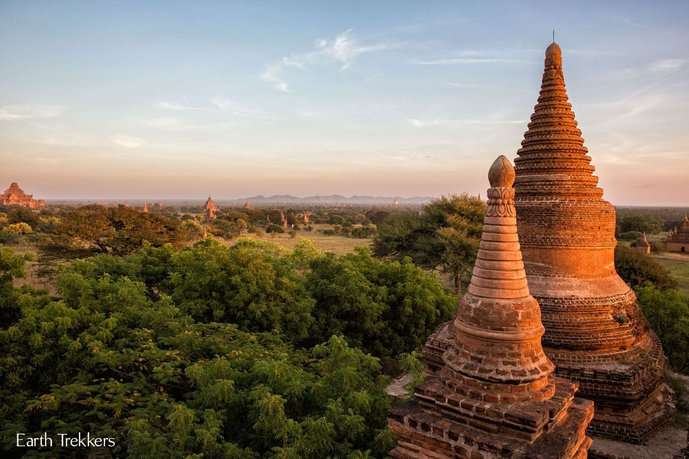 Sunset Bagan Myanmar