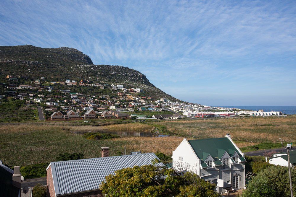 View towards False Bay from the Glen Lin Apartment located just outside Cape Town, South Africa.