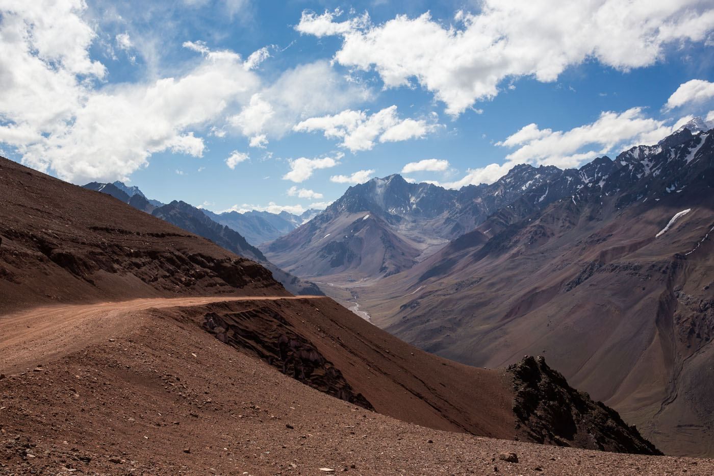 Cristo Redentor de los Andes Road