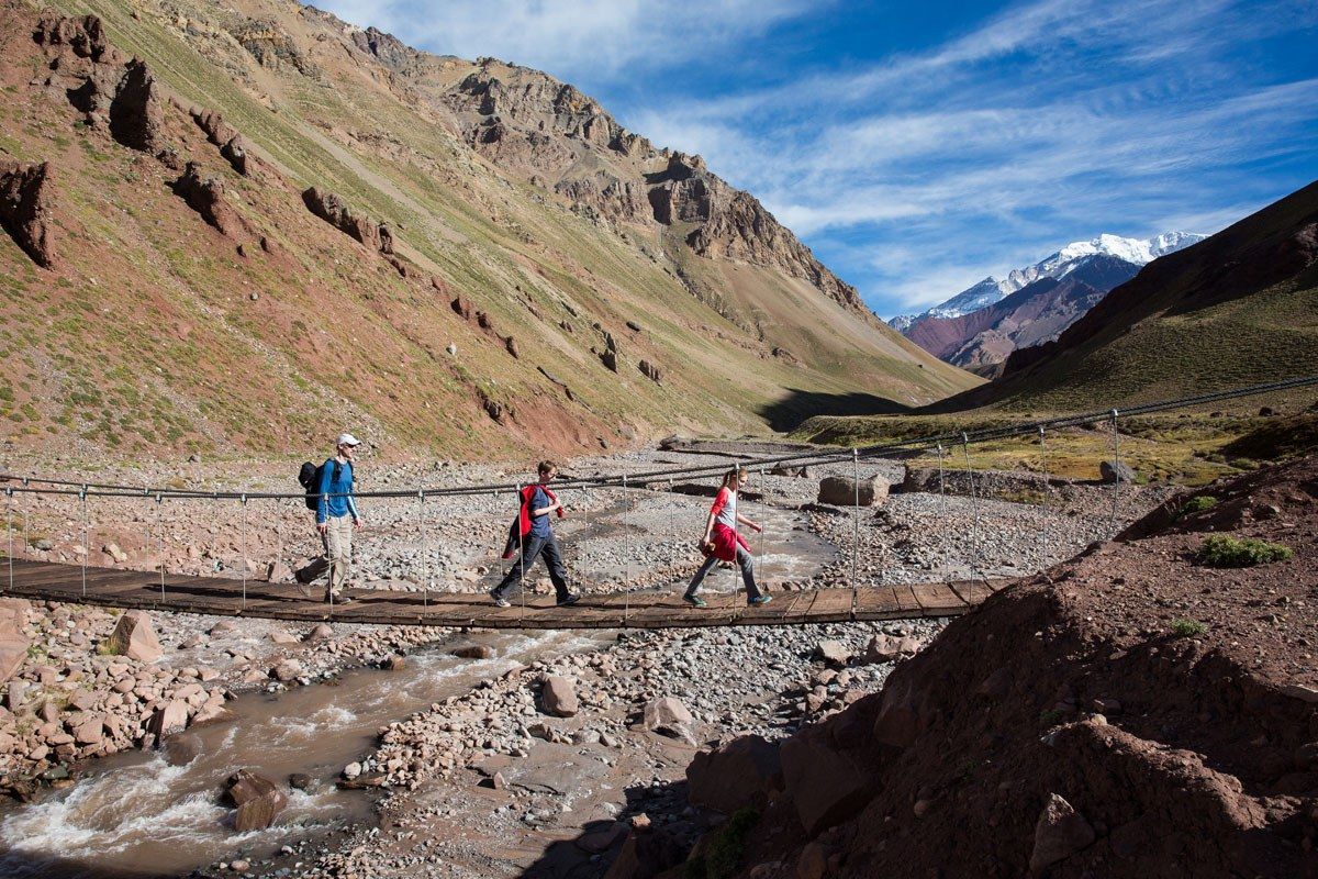Hiking to Aconcagua with kids