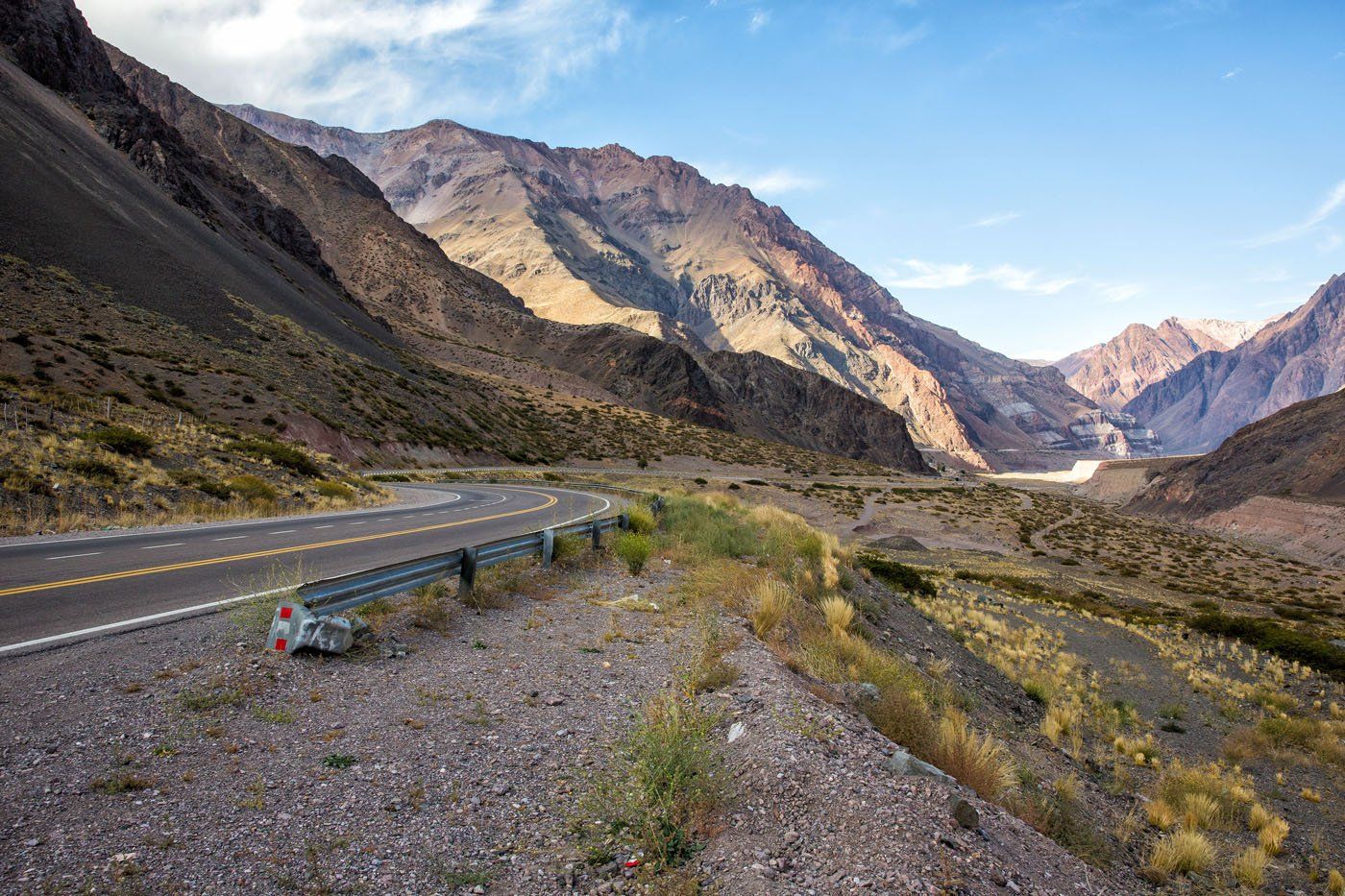 Driving Santiago to Mendoza