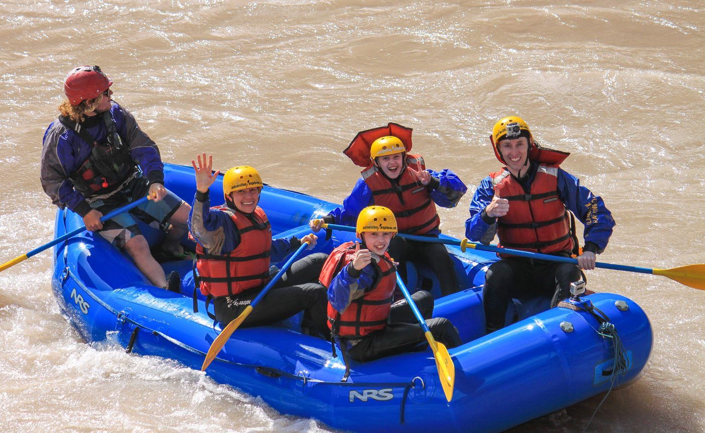 Earth Trekkers White Water Rafting