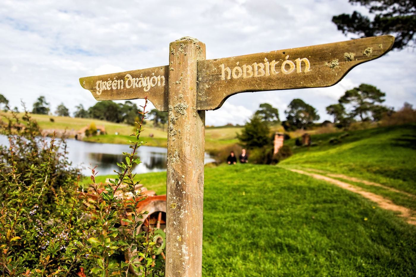 Hobbiton New Zealand Sign