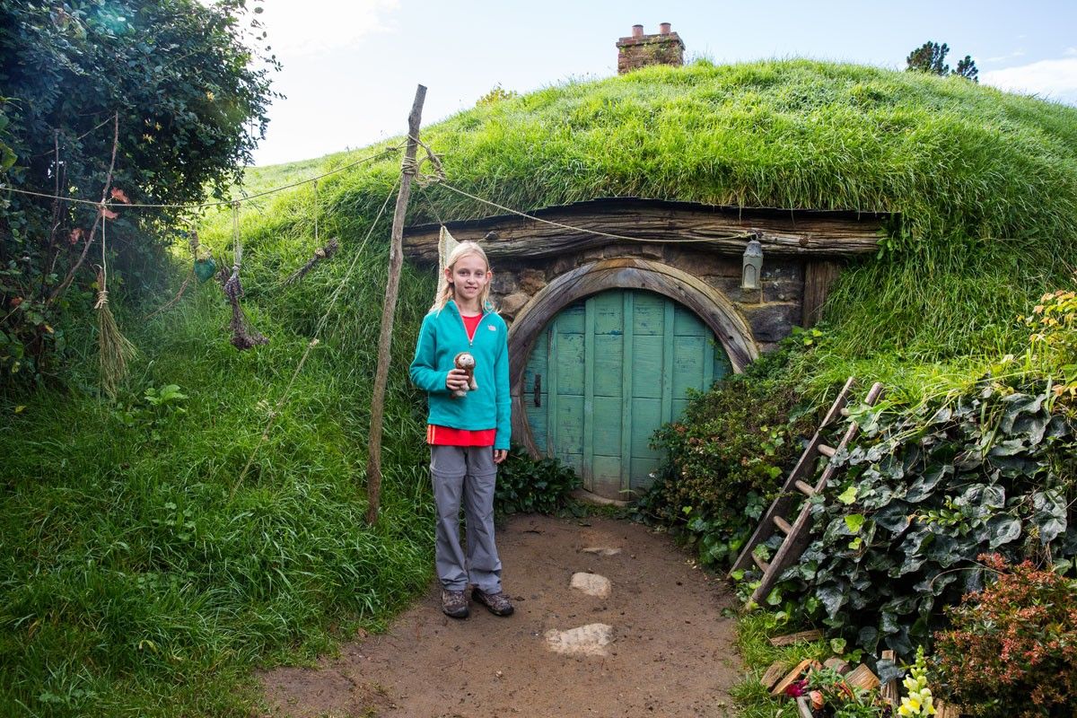 Kara in Hobbiton