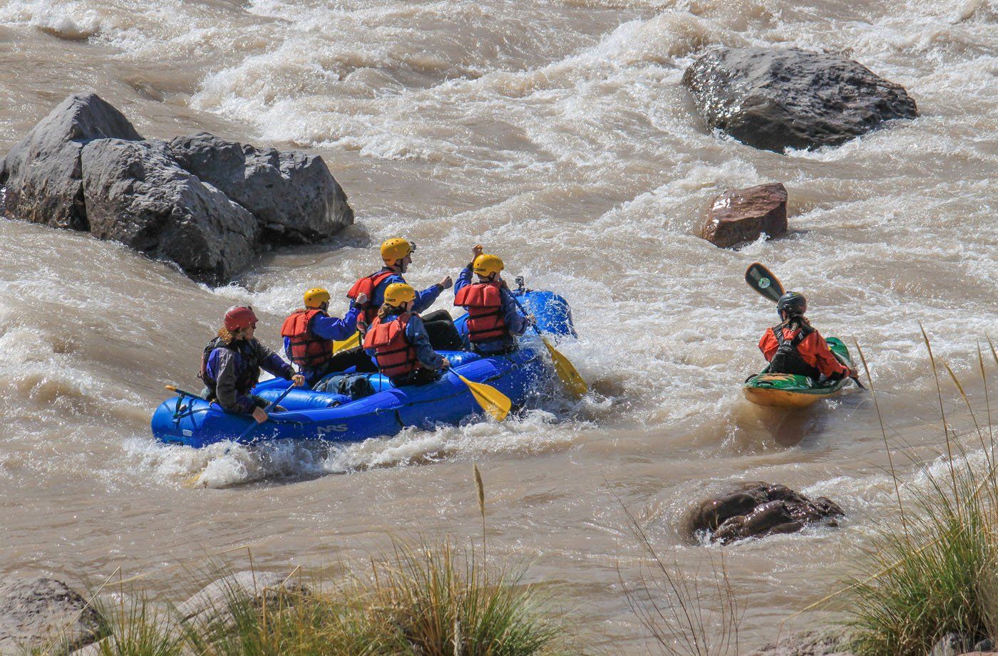 Rafting Rio Mendoza