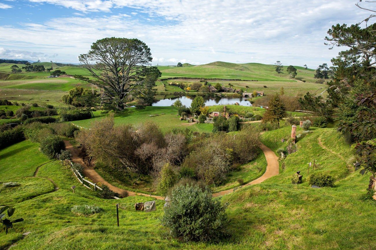 View over Hobbiton