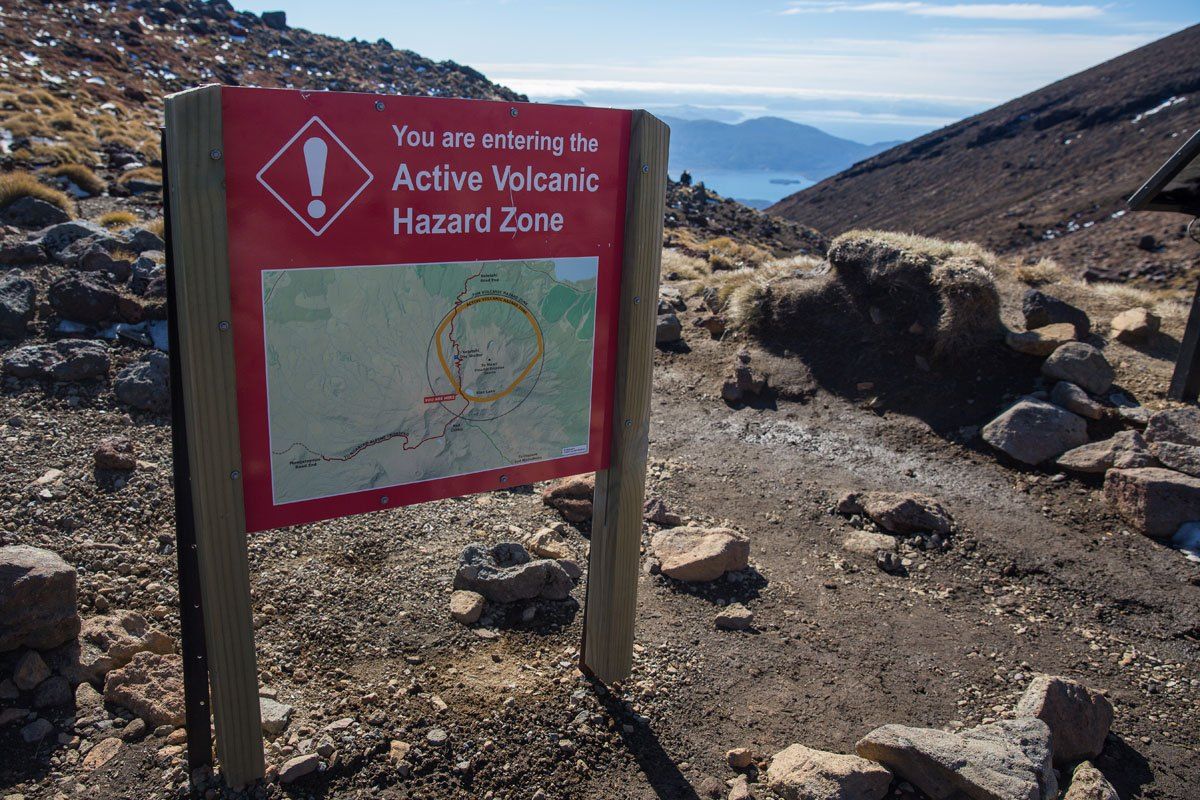 Volcano Warning Tongariro