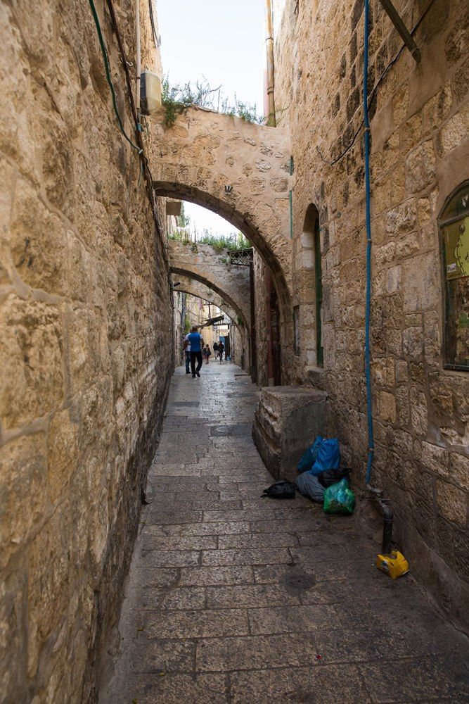 Walking through Jerusalem