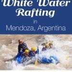White water rafting in Mendoza Argentina