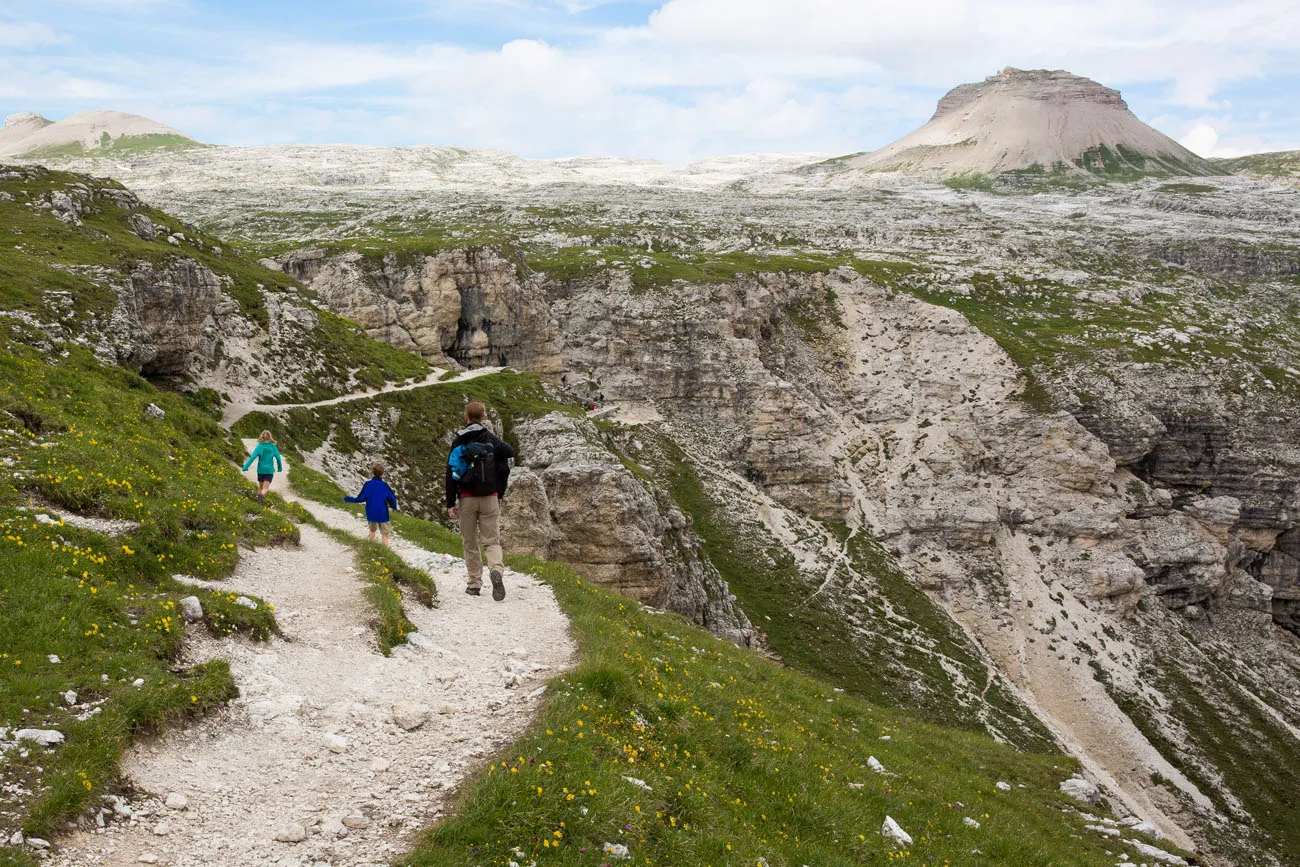 Hiking Dolomites Italy