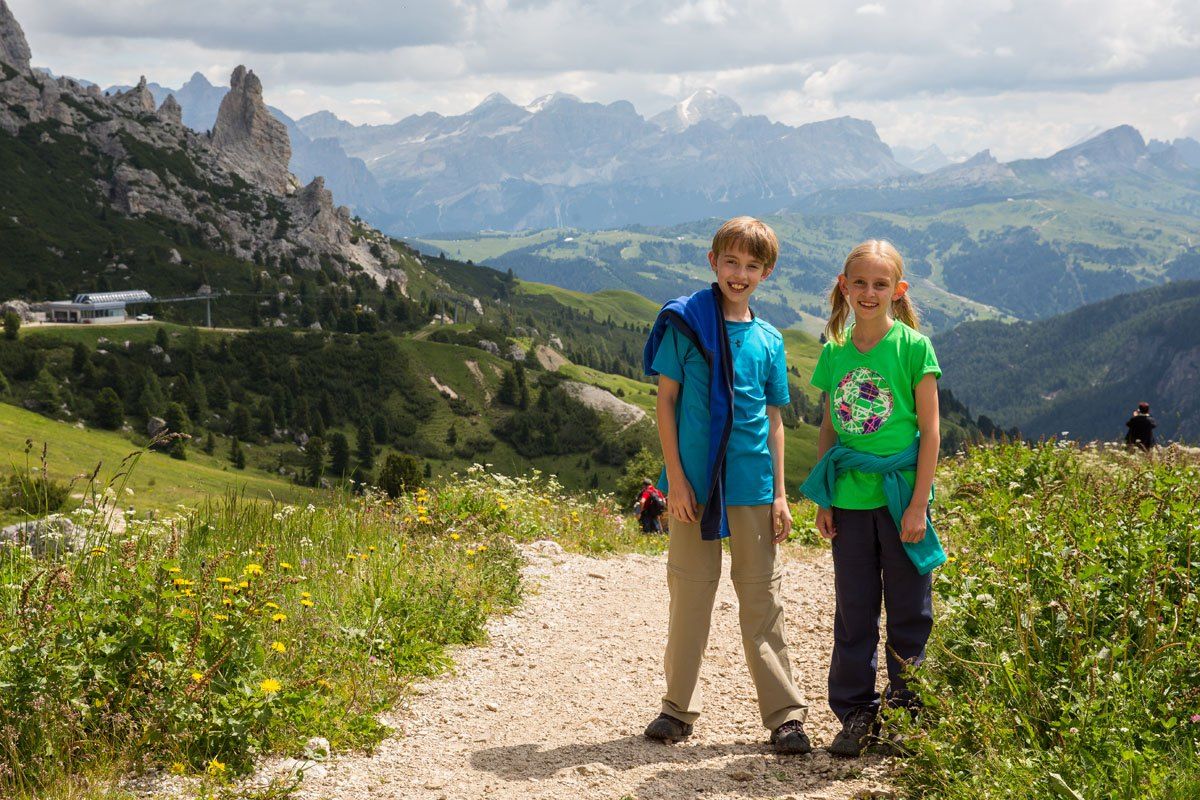 Tyler and Kara Dolomites