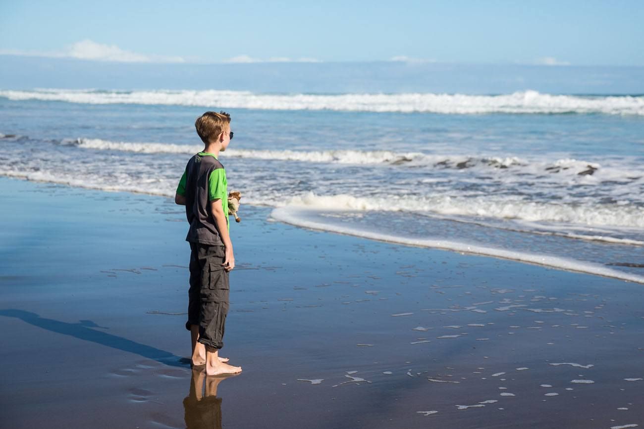 Tyler at the Beach