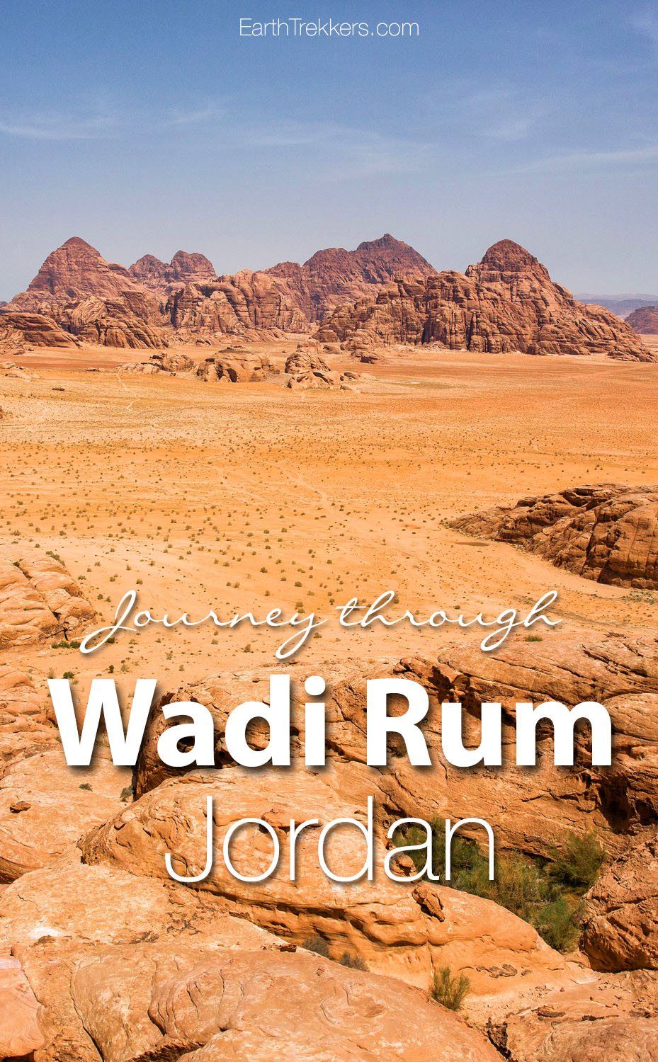 Wadi Rum, Jordan in photographs.