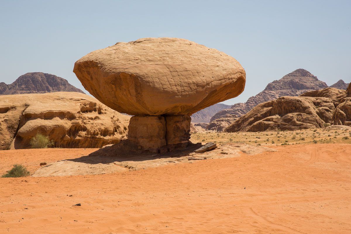 Wadi Rum Mushroom Rock