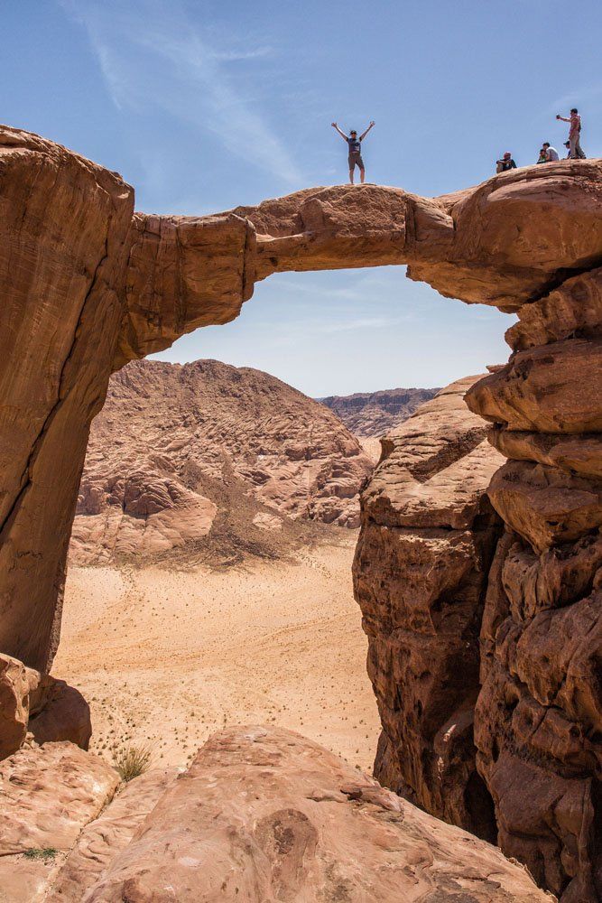 Wadi Rum Rock Arch