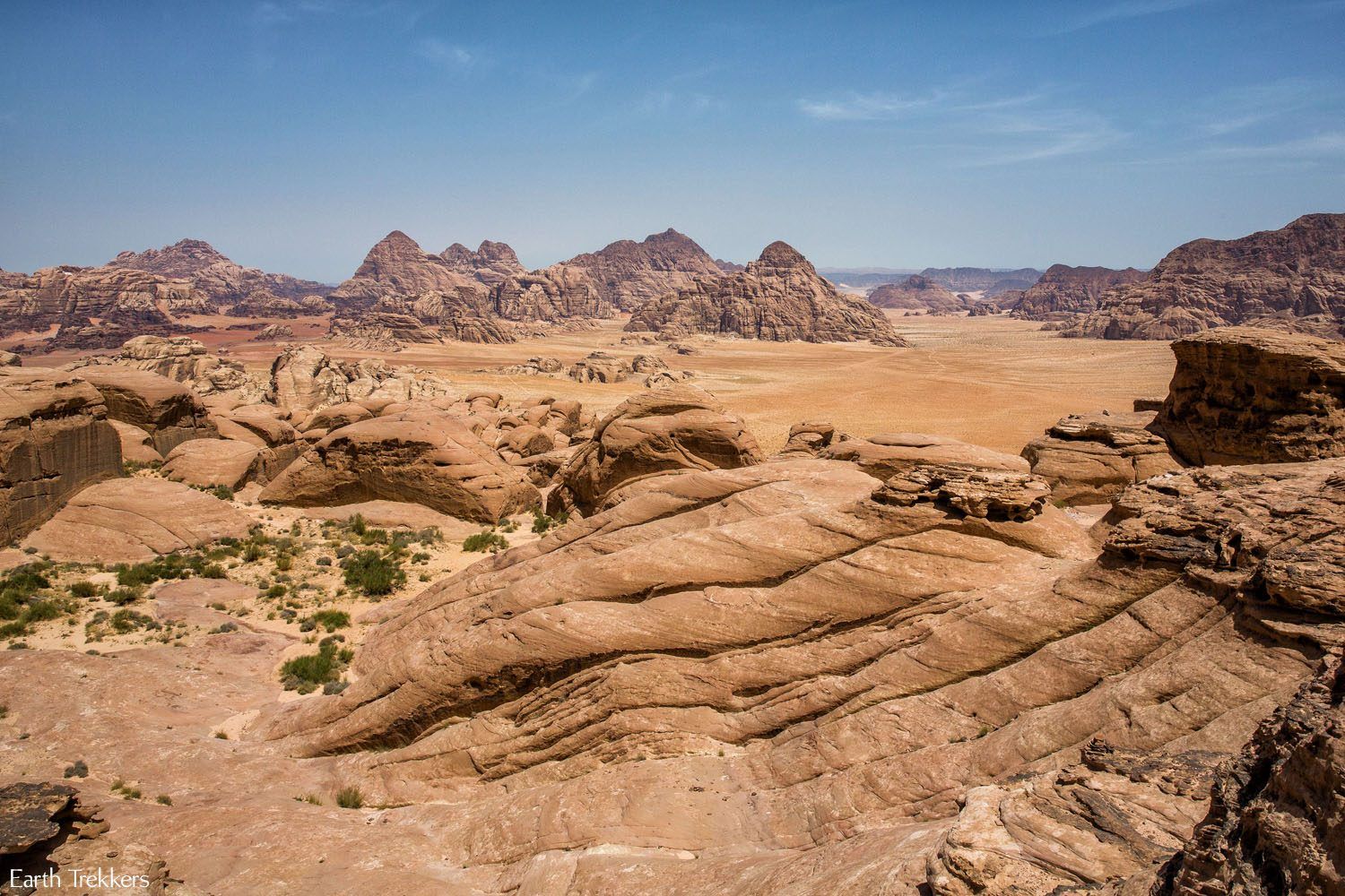 Wadi Rum from Jebel Burdah Arch