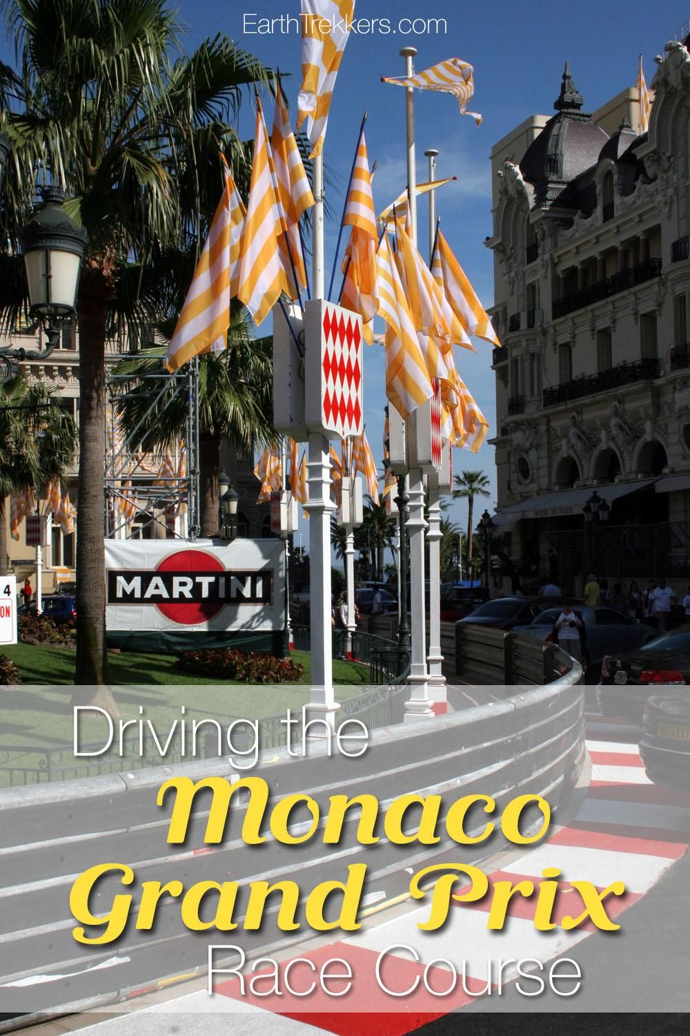 Driving Monaco Grand Prix Race Course